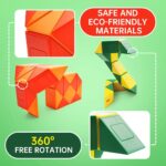 Monster Go MG 24 Blocks Magic Snake (Red) - Image 3